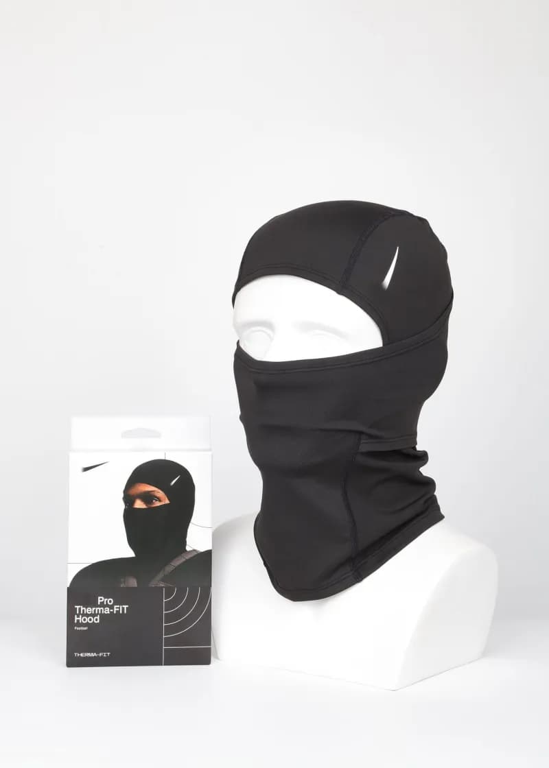 Nike Dri-FIT Skull Cap Solid Black — 黑色头套（夏季款）