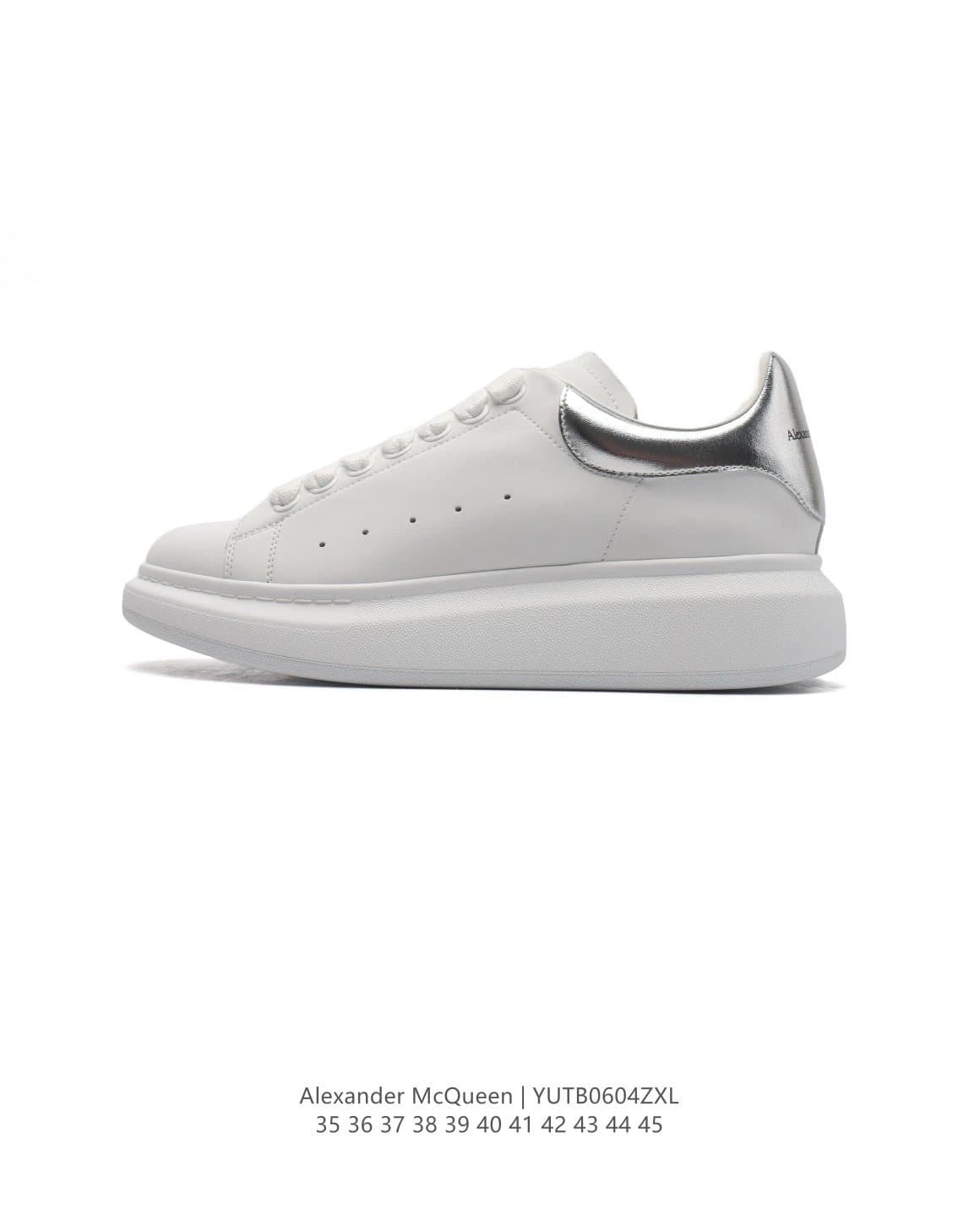 Alexander McQueen Oversized Sneaker White/Black — 07