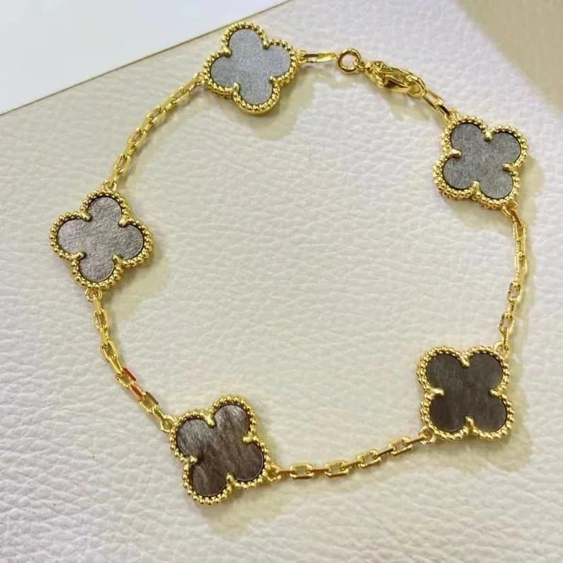 Van Cleef & Arpels Alhambra Bracelet Five Motifs — 17