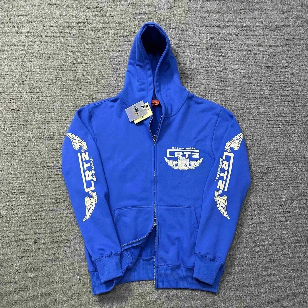 Corteiz Zip-Up Hoodie CRTZ Special Wings