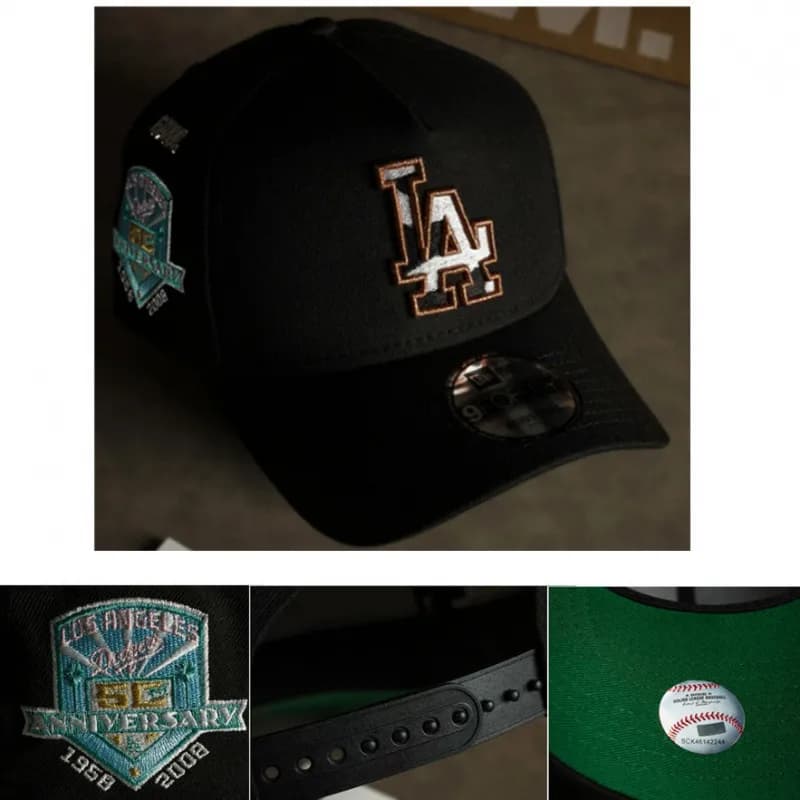 New Era × MLB 9FIFTY Snapback LA Dodgers 50th Anniversary