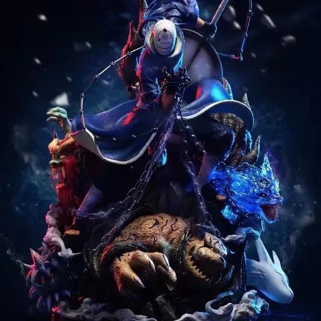 Naruto Uzumaki Statue Nine-Tails Chakra Mode