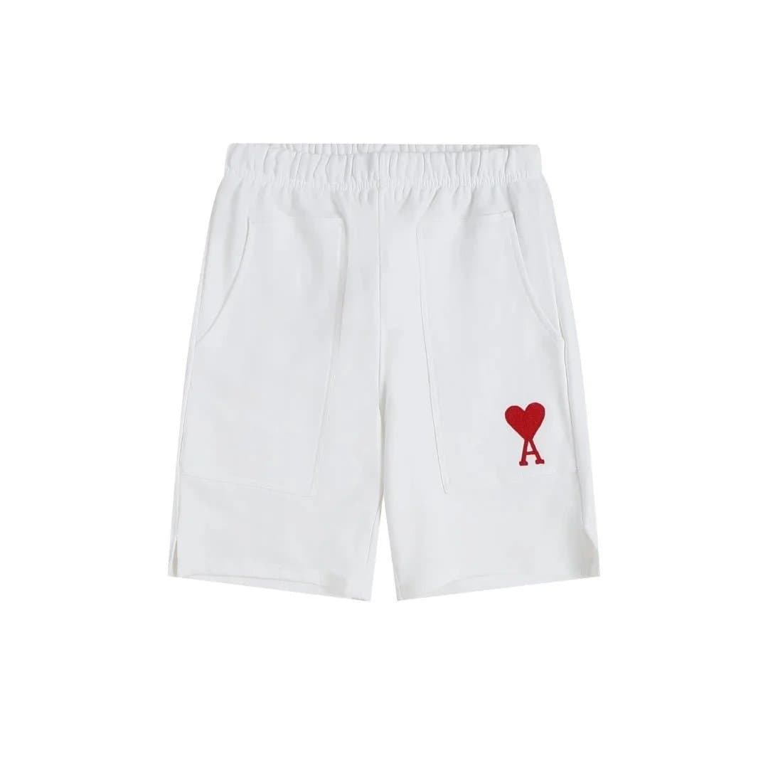 Maison Kitsuné Logo Shorts Heart Logo — 28