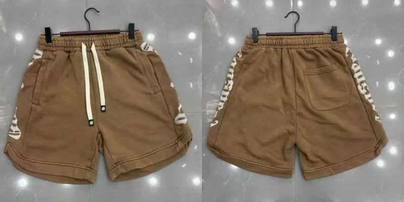 Drawstring Shorts Logo Tape Side