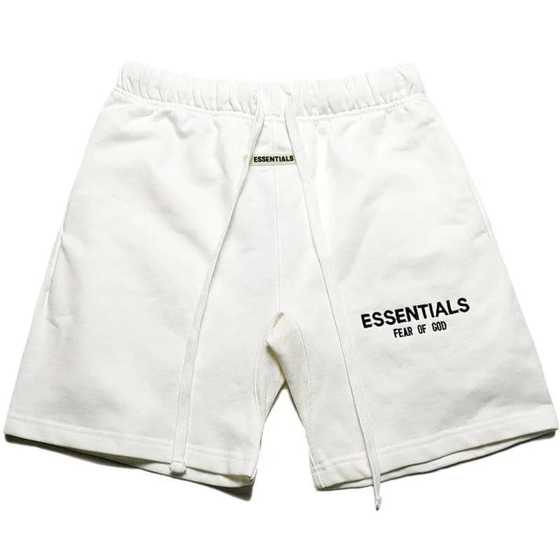 Fear of God Essentials Logo Shorts Essentials Black Logo