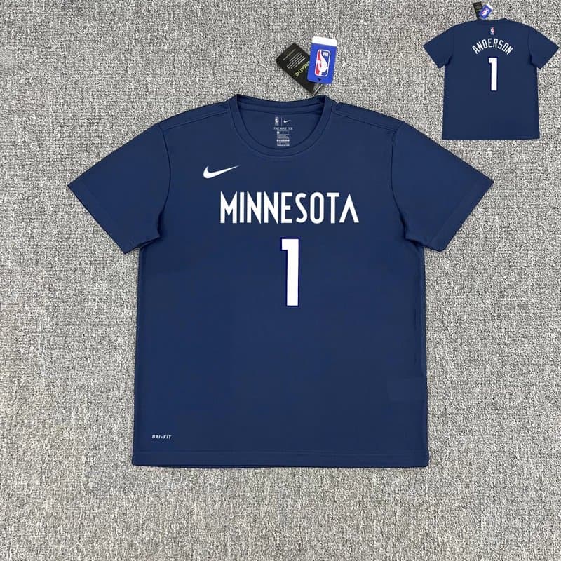 Jordan Nike Tee Timberwolves Edwards 5 — 20