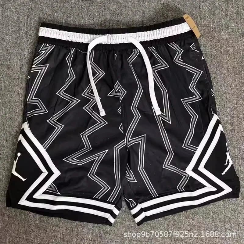 Jordan Basketball Shorts Lightning Bolt Print