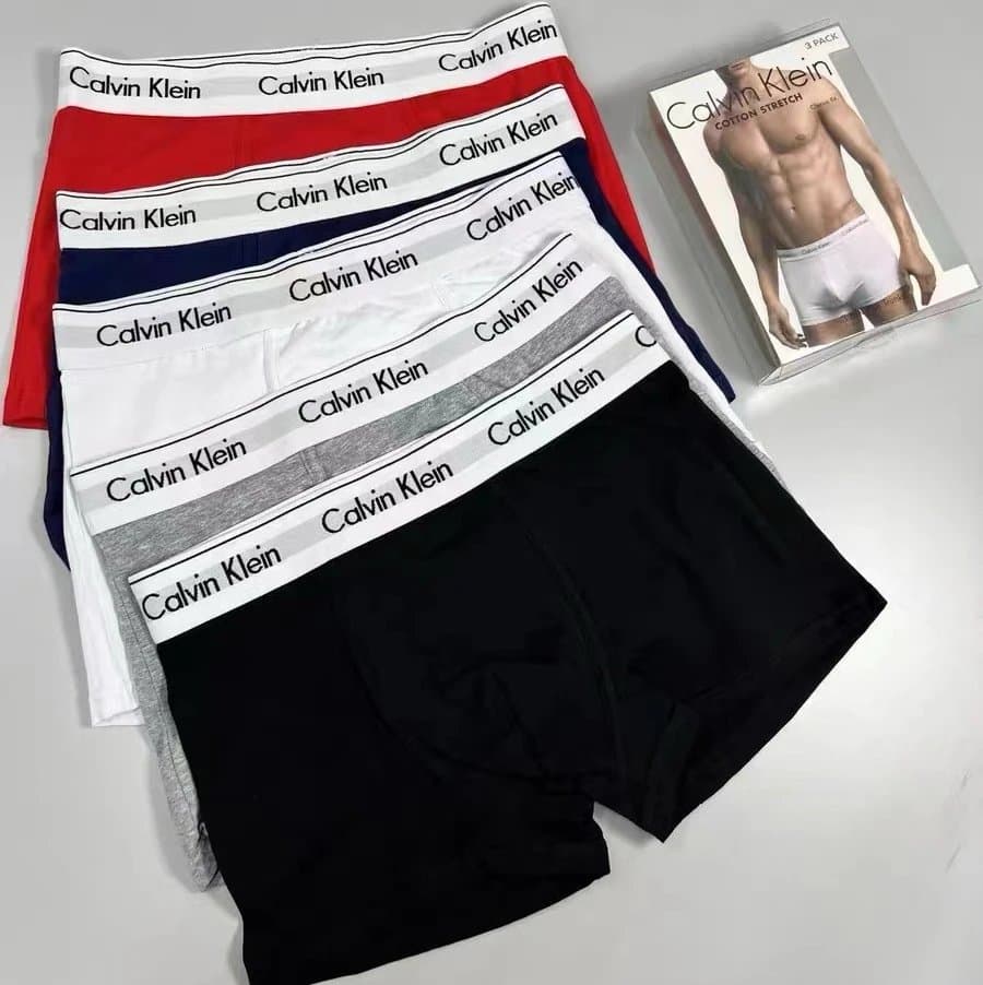 Calvin Klein Cotton Stretch Trunks 3-Pack
