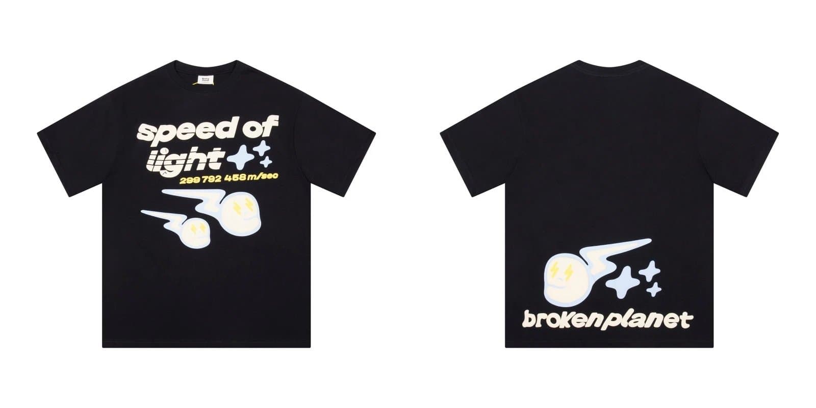 Broken Planet Moon Phases Tee 3D Moon Graphic — 样式#21
