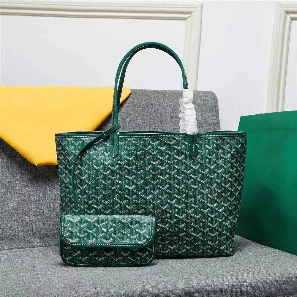 Louis Vuitton Neverfull MM Multicolor Monogram — Goyard托特绿色