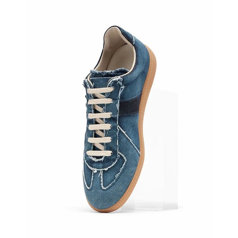 Maison Margiela Tabi Sneaker Denim Frayed