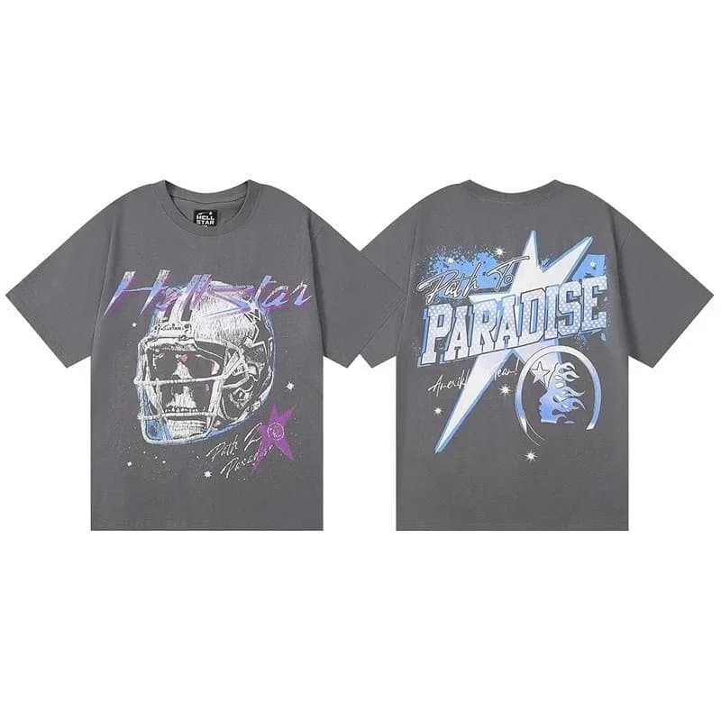Hellstar Graphic Tee Flame Logo — 16