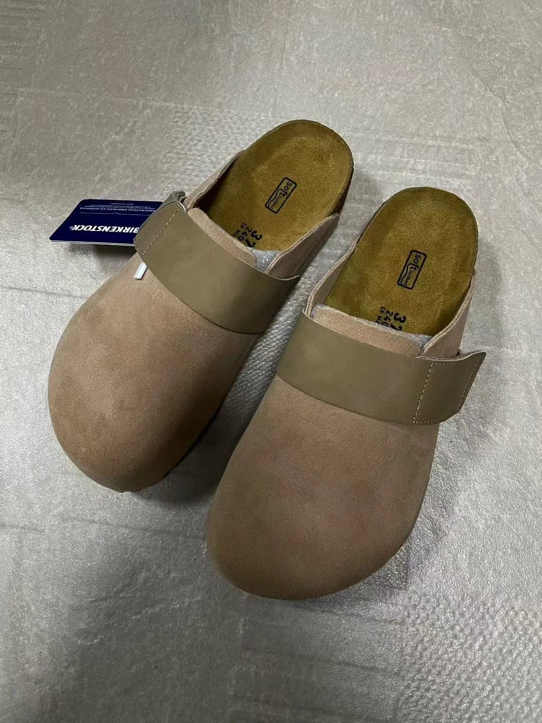 Birkenstock Boston Suede — 23