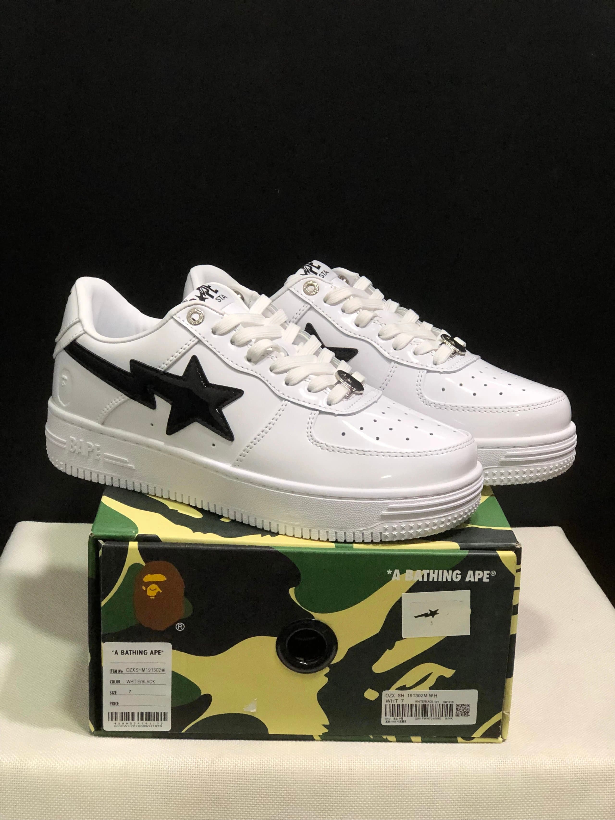OZX BAPE White/Orange — 14