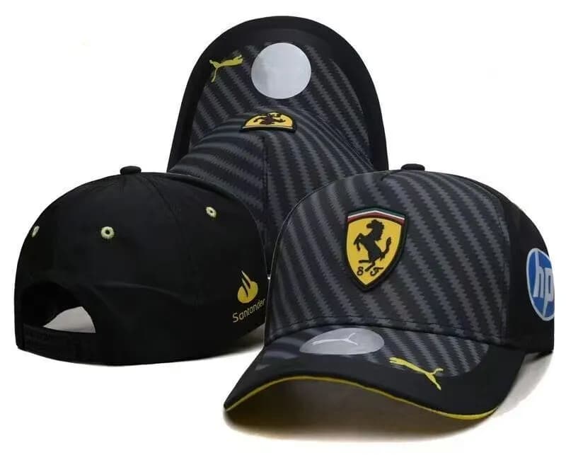 Puma Baseball Cap Ferrari Carbon Fiber