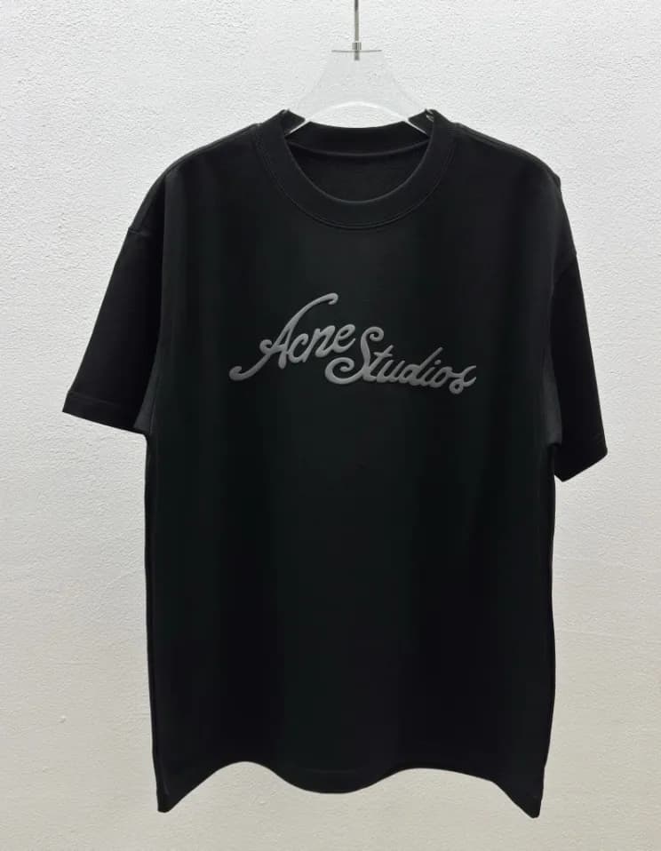 Acne Studios Logo T-Shirt Embroidered — 30
