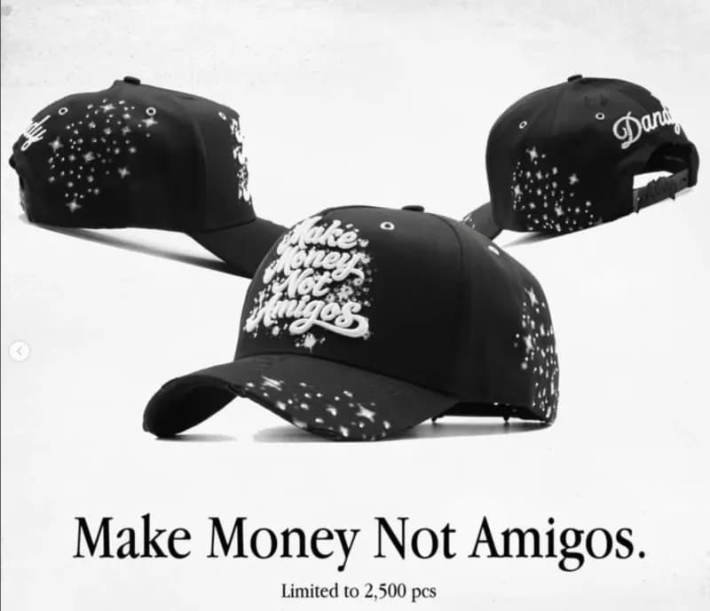 Drew House Baseball Cap Fuck My Opps — 如图205
