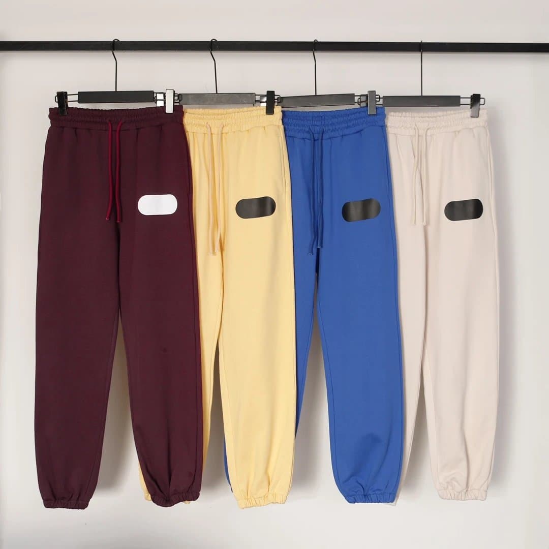 Off-White Jogger Pants Oval Patch