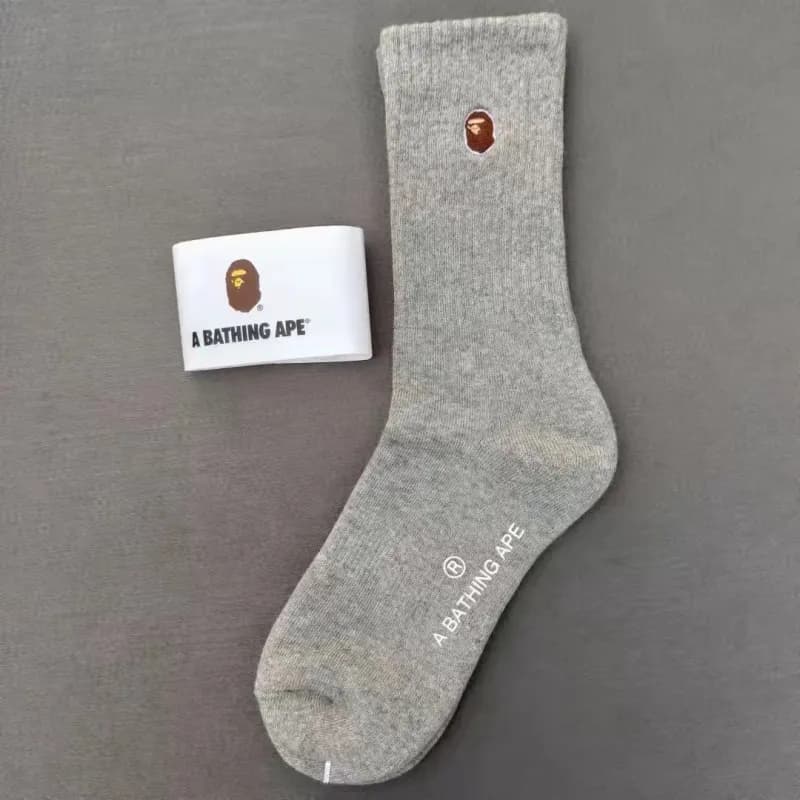 BAPE Crew Sock Ape Head Logo