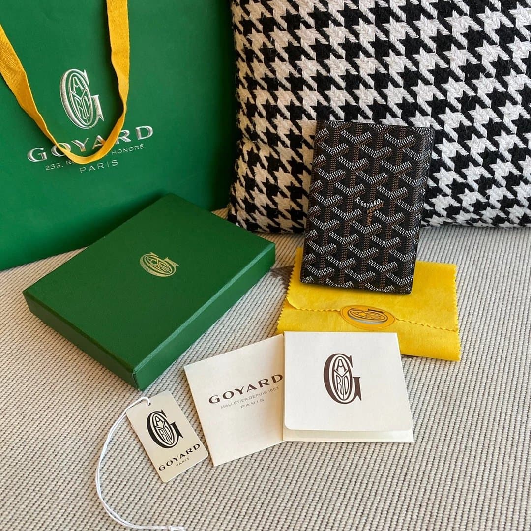 Goyard Saint Louis Wallet Goyardine Canvas