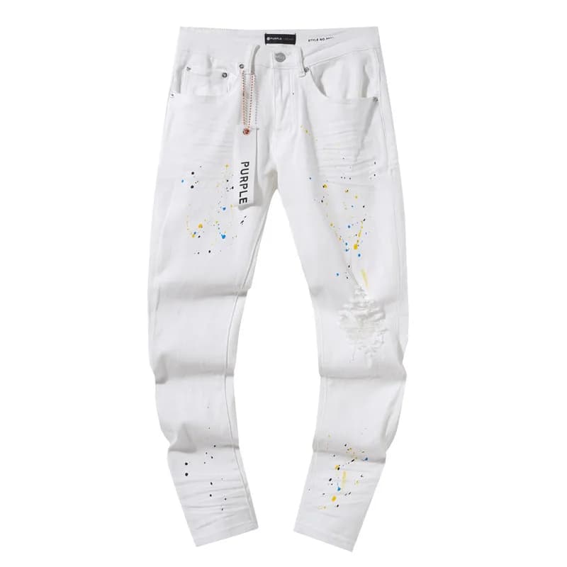 Amiri Paint Splatter Jeans Artistic Distressed