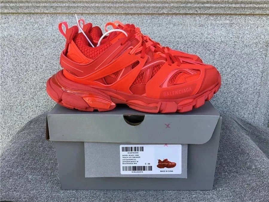 Balenciaga Speed Trainer Red Orange Max