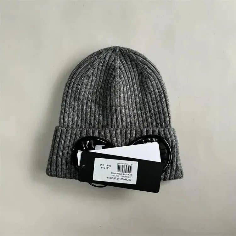 C.P. Company Ribbed Beanie Double G Hardware — 13