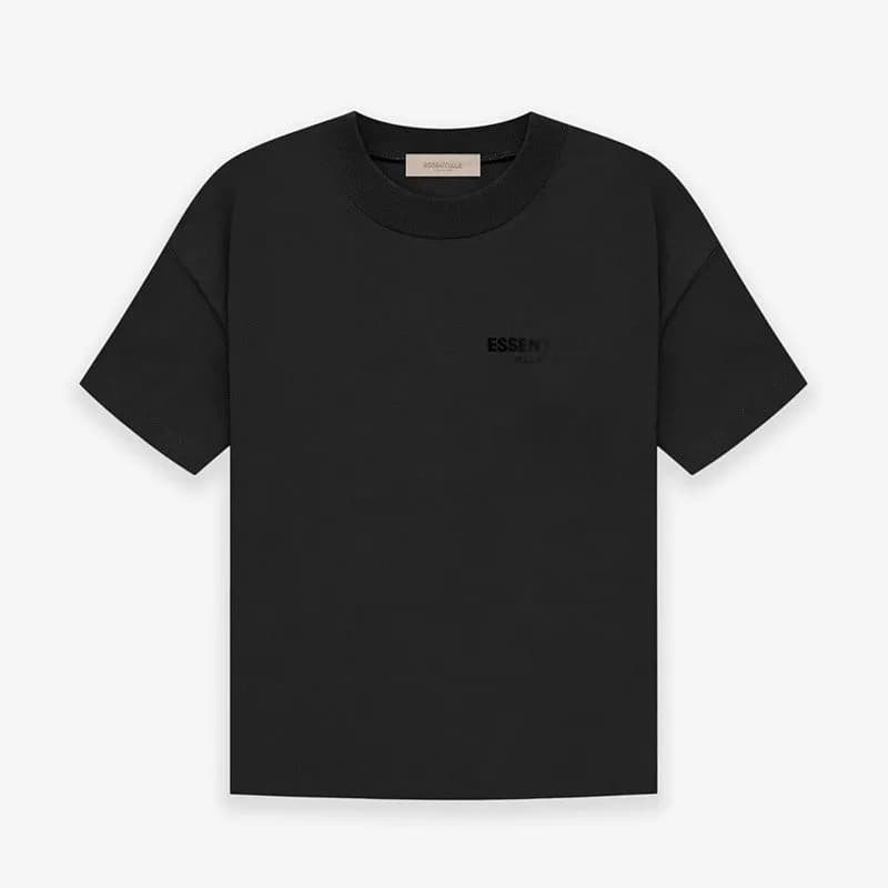 Fear of God Essentials Logo Tee Black