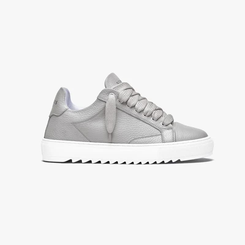 Low Top Sneaker Two-Tone Suede and Leather — #02