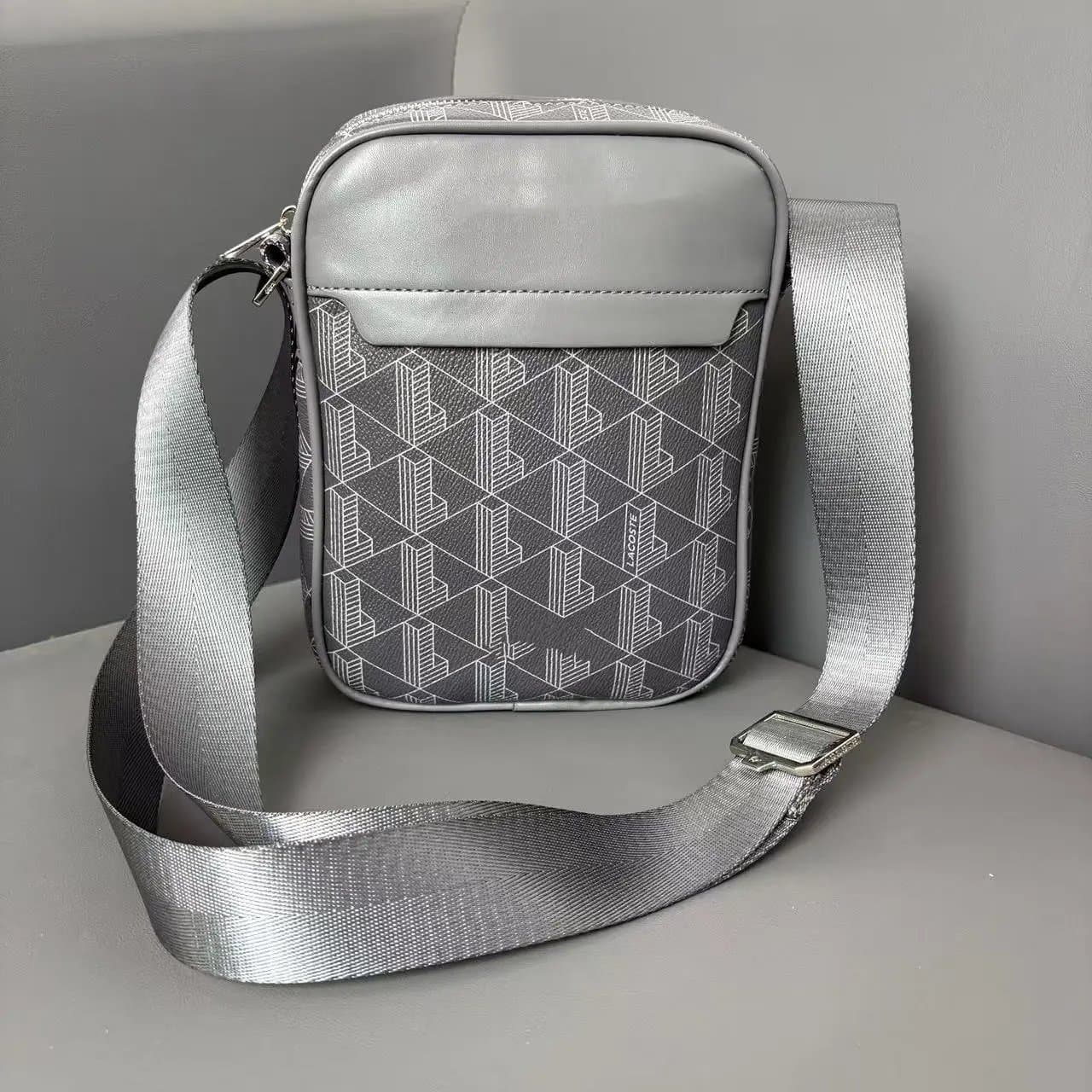 Lacoste Mini Crossbody Bag Geometric Print