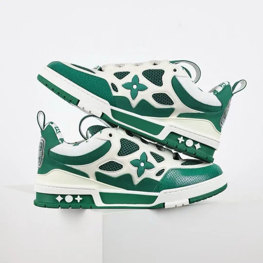 Louis Vuitton LV Trainer Monogram Green