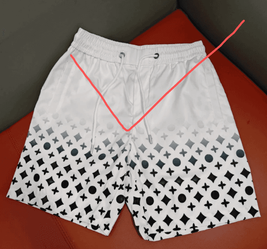 Louis Vuitton Monogram Gradient Shorts Gradient Print