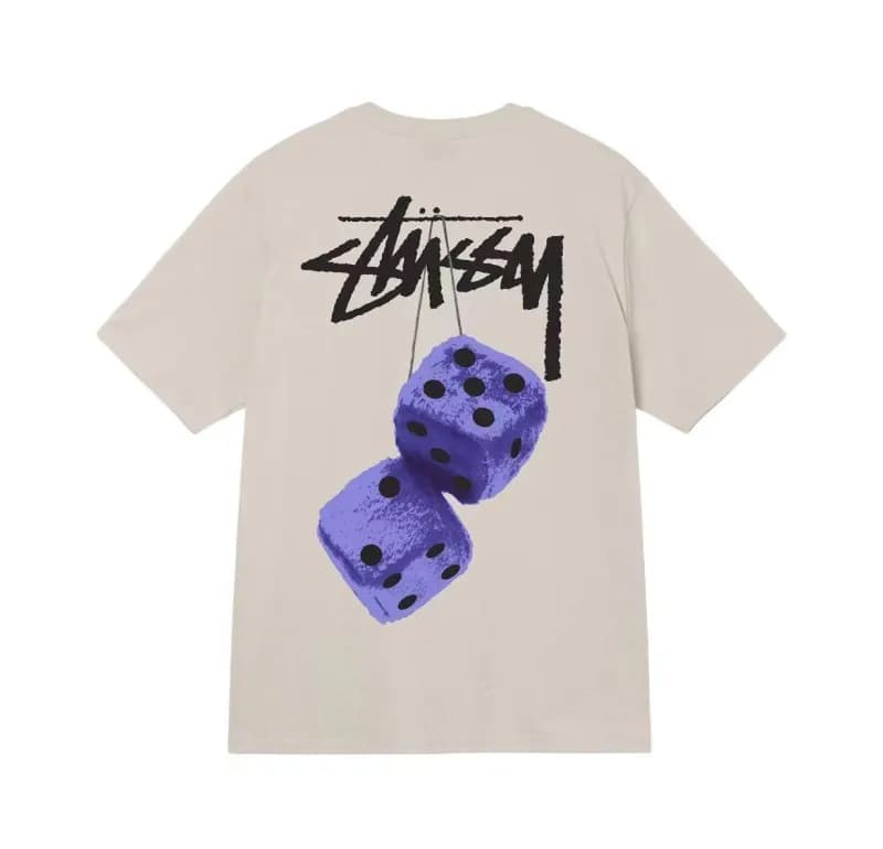 Stüssy Wizard Graphic Tee Blue Star Wizard — 卡其色【紫骰】