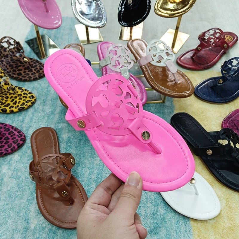 Tory Burch Miller Sandal Logo Thong