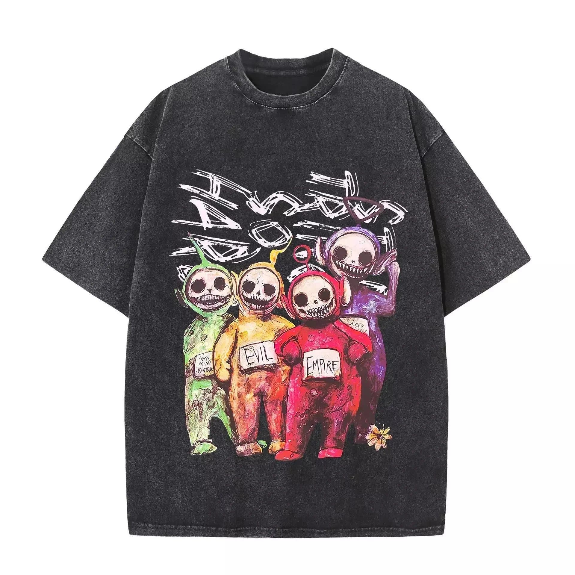 Logo Tee Corteiz Script — 25黑色