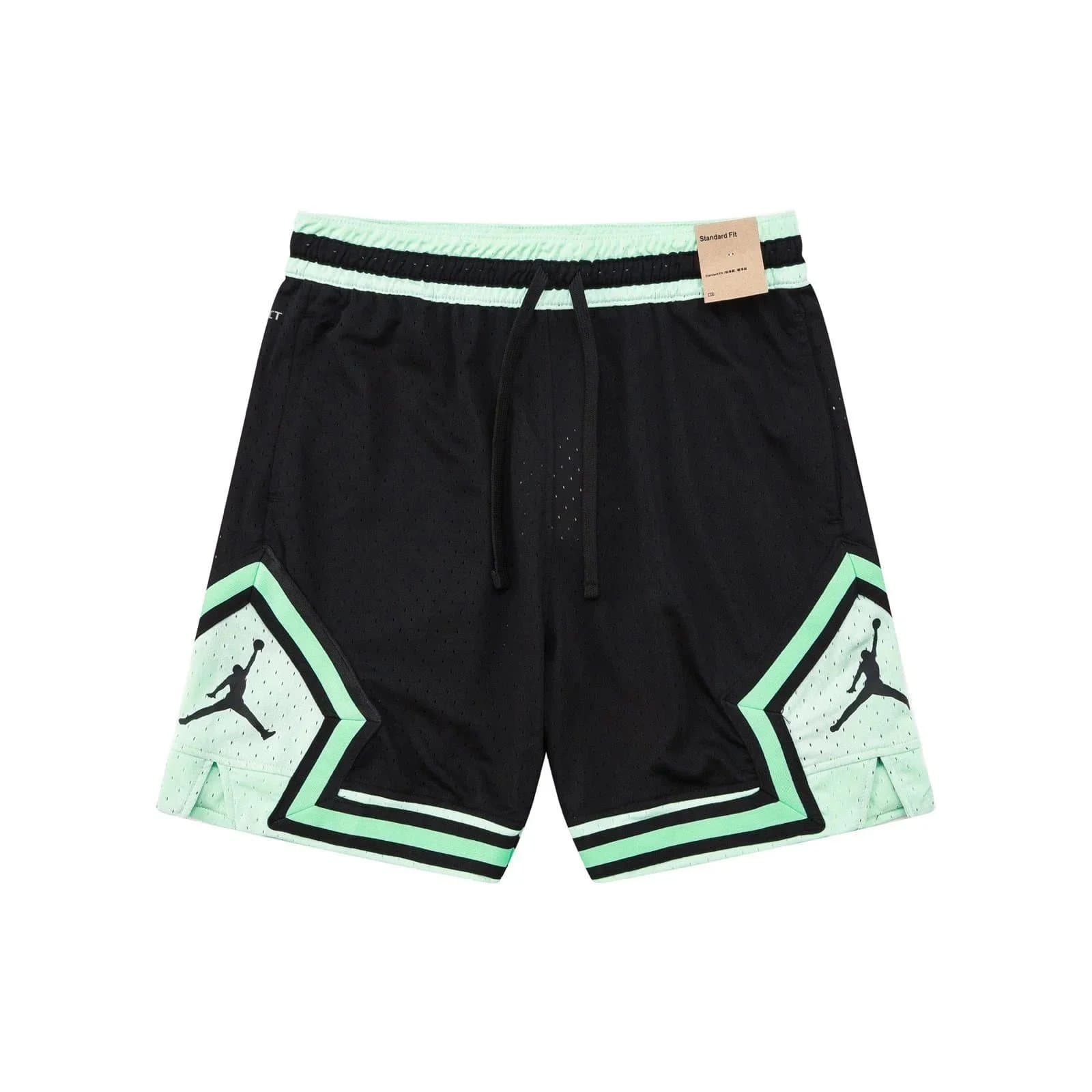 Jordan Mesh Shorts Mint Black — 14