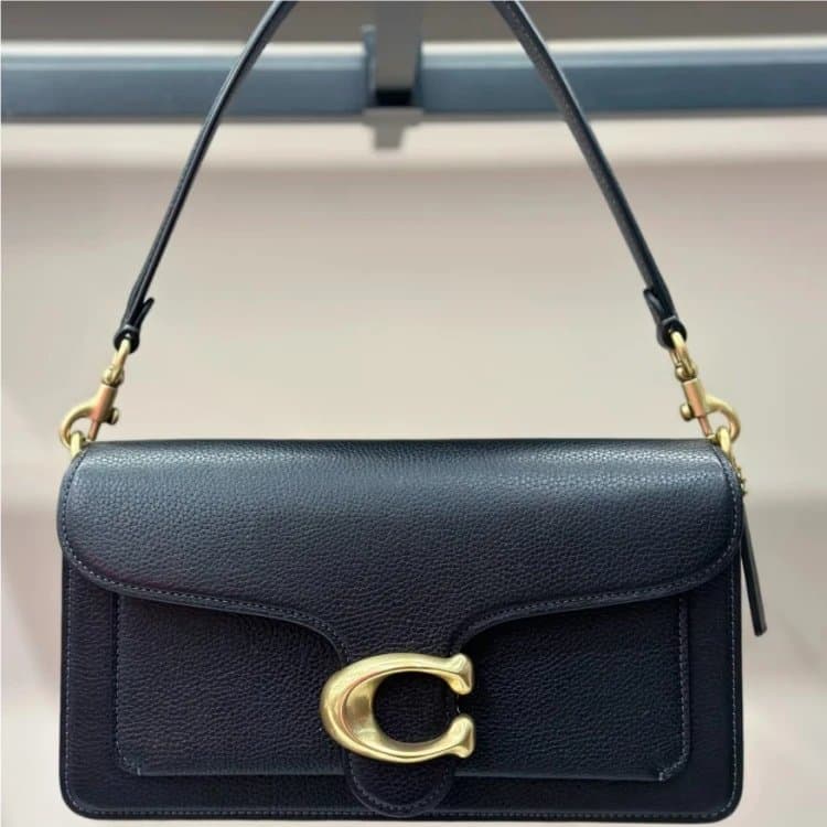 Coach Tabby Shoulder Bag Signature C Turn-Lock