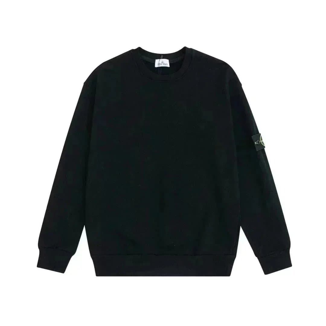 Stone Island Zip-Up Hoodie Compass Patch — 13