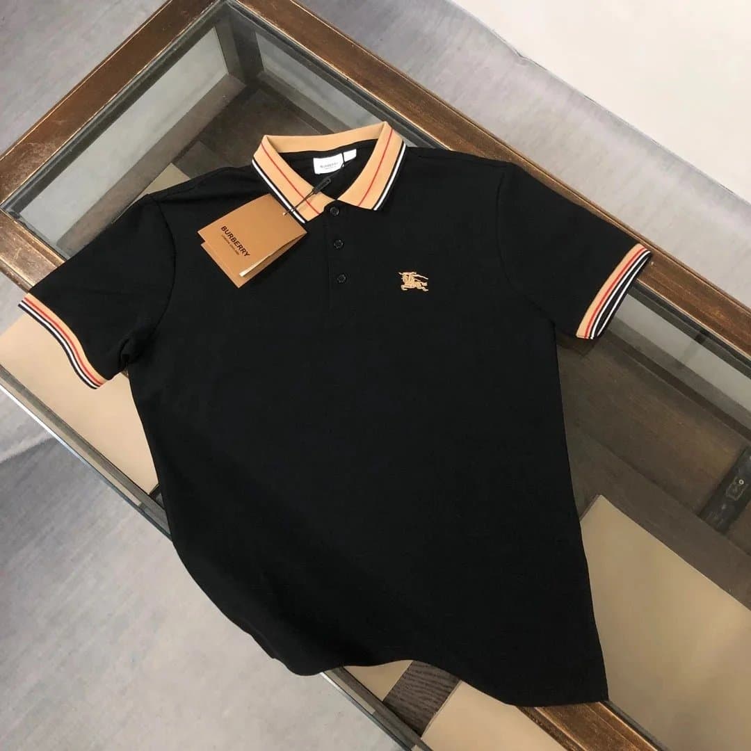 Burberry Polo Shirt Monogram Logo — 30