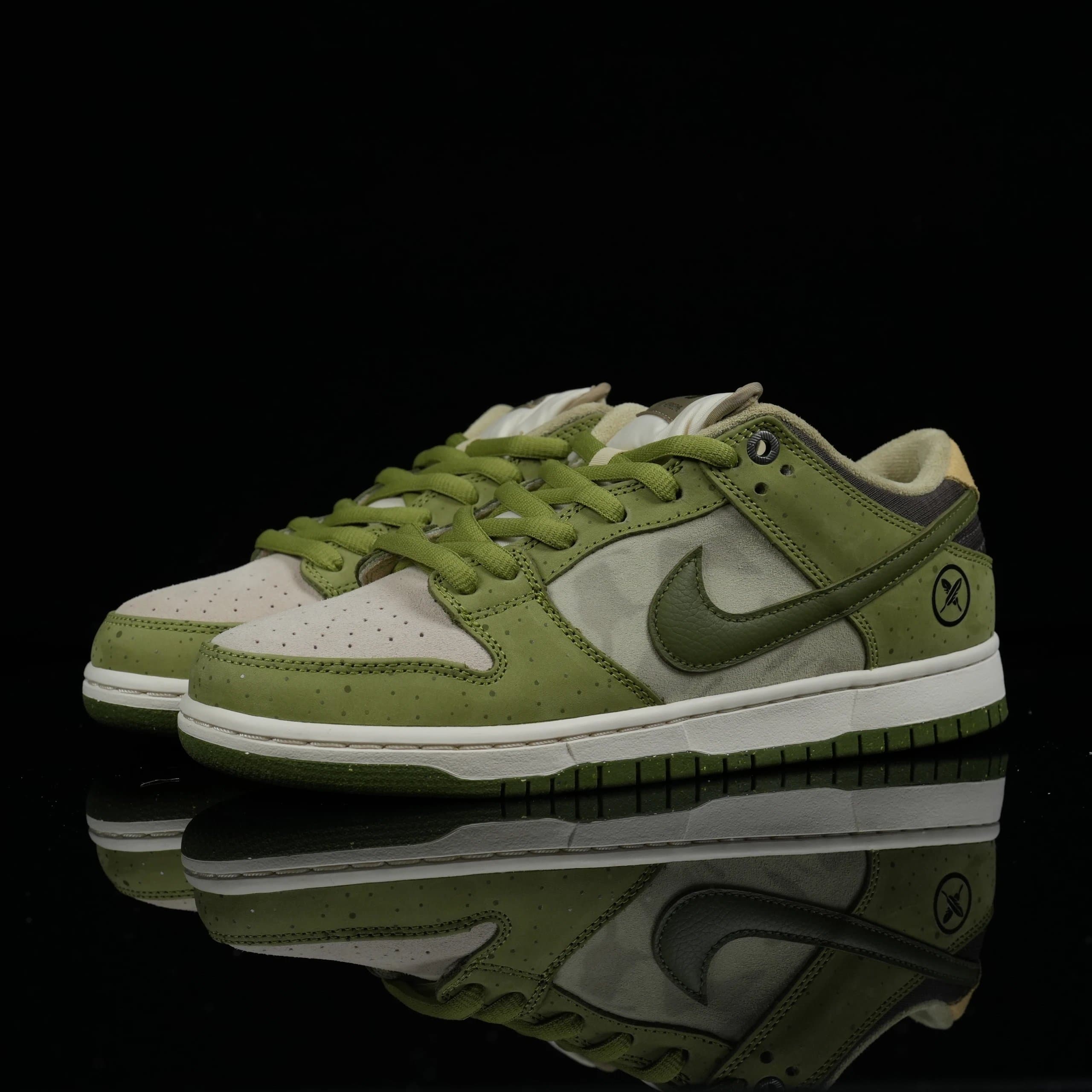 Nike Dunk Low Canvas Beige — Dunk SB 绿白-HF8022-300