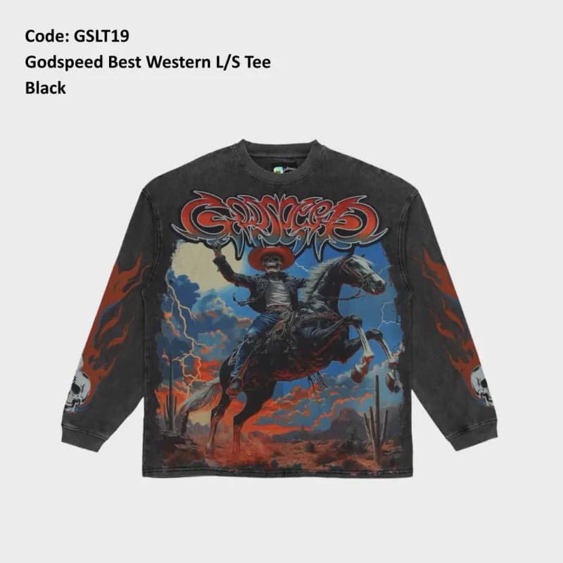 Best Western L/S Tee Godspeed Graphic