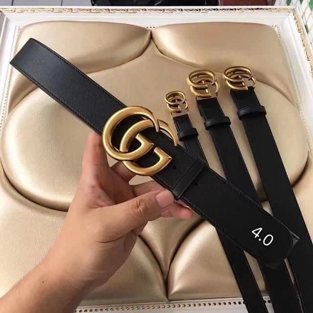 Gucci Horsebit 1955 Belt Gold Double G