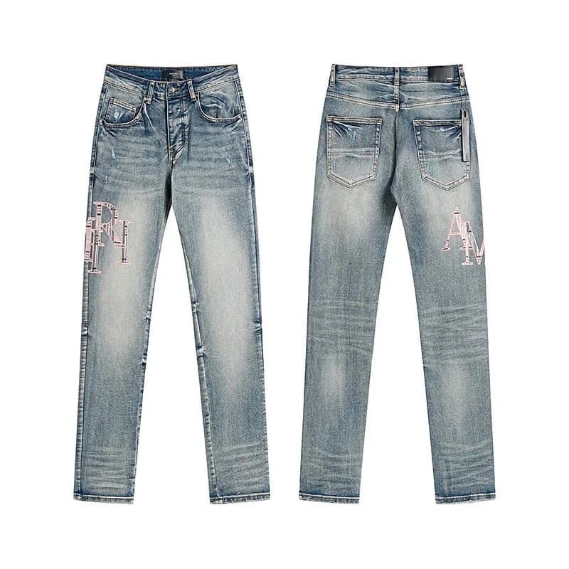 Amiri Logo Jeans Snake Patch — AM5010