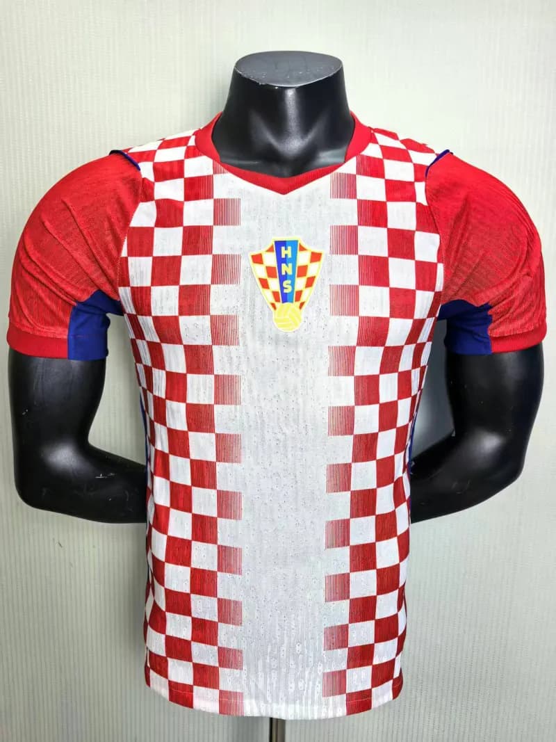Adidas Argentina Away Jersey 2022 FIFA World Cup — 球员：26-27克罗地亚主场