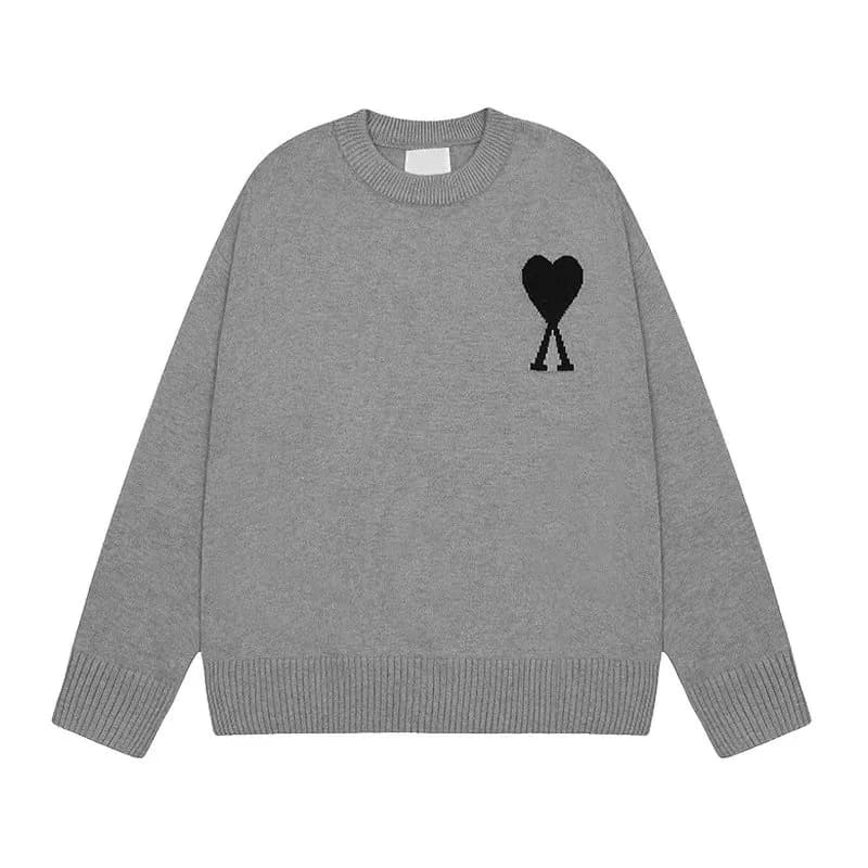 Amiri Knit Sweater Heart Logo