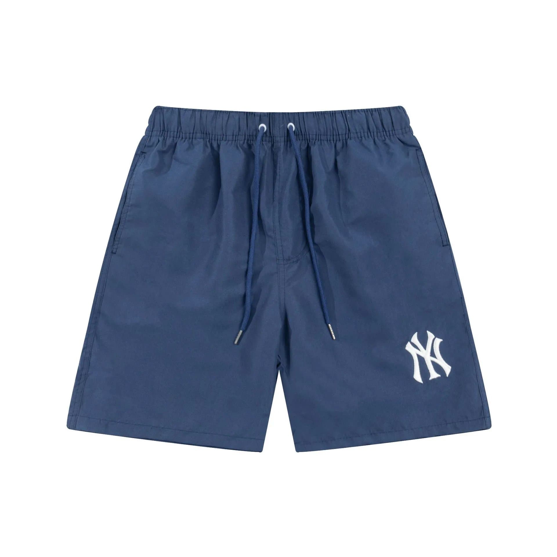 MLB NY Yankees Shorts Embroidered Logo