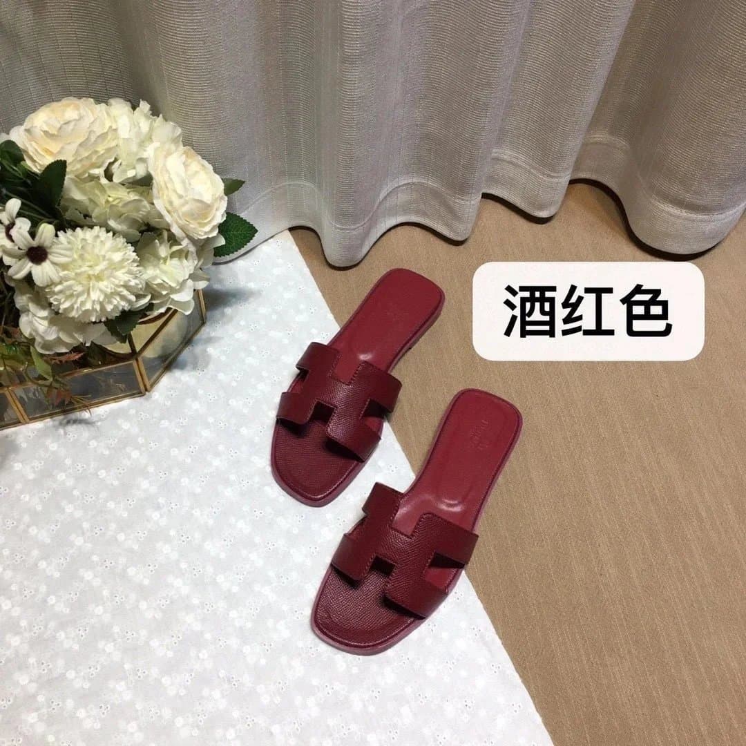 Hermès Oran Sandal Woven H Logo