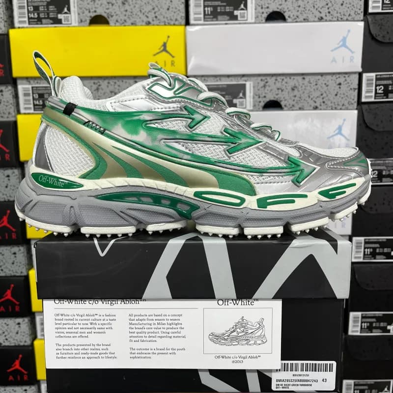 Off-White c/o Virgil Abloh Green/White