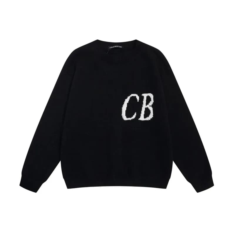 Cole Buxton Knit Sweater CB Logo