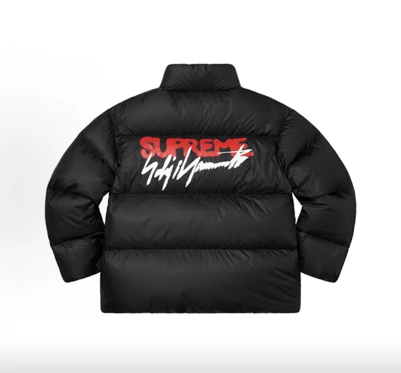 Supreme Puffer Jacket Yohji Yamamoto Collaboration